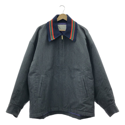 kolor / 컬러 | 2020AW | W / E 서지 BLOUSON 칼라 니트 안솜 풍선 블루존 | 2 | 남성
