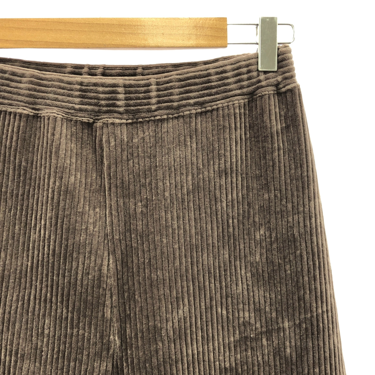 IENA / 예나 | 코듀로이 저지 팬츠 | 38 | 회색 | 여성