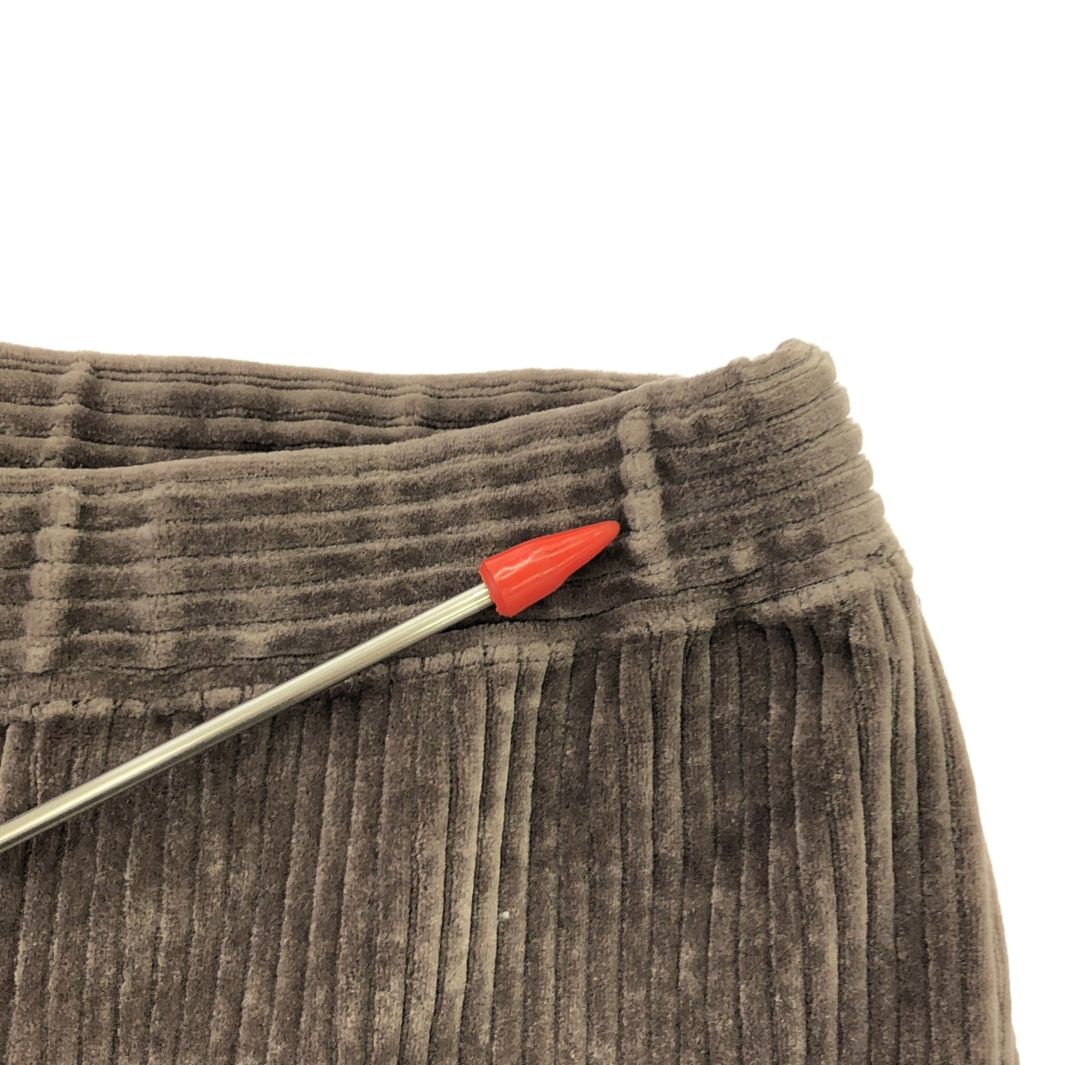 IENA / 예나 | 코듀로이 저지 팬츠 | 38 | 회색 | 여성