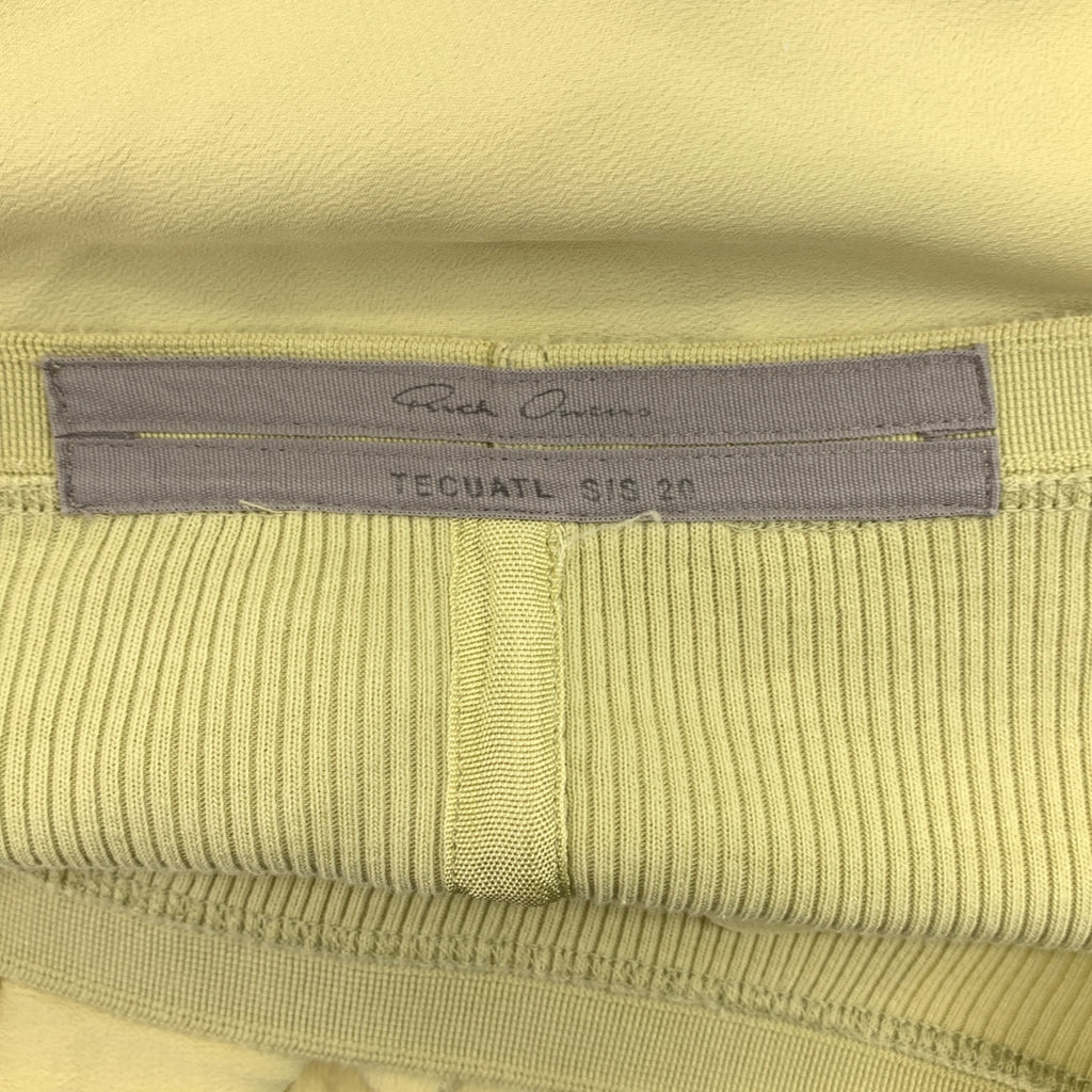 Rick Owens / 릭 오웬스 | 2020SS | 리브 비대칭 롱 스커트 | 38 | 여성