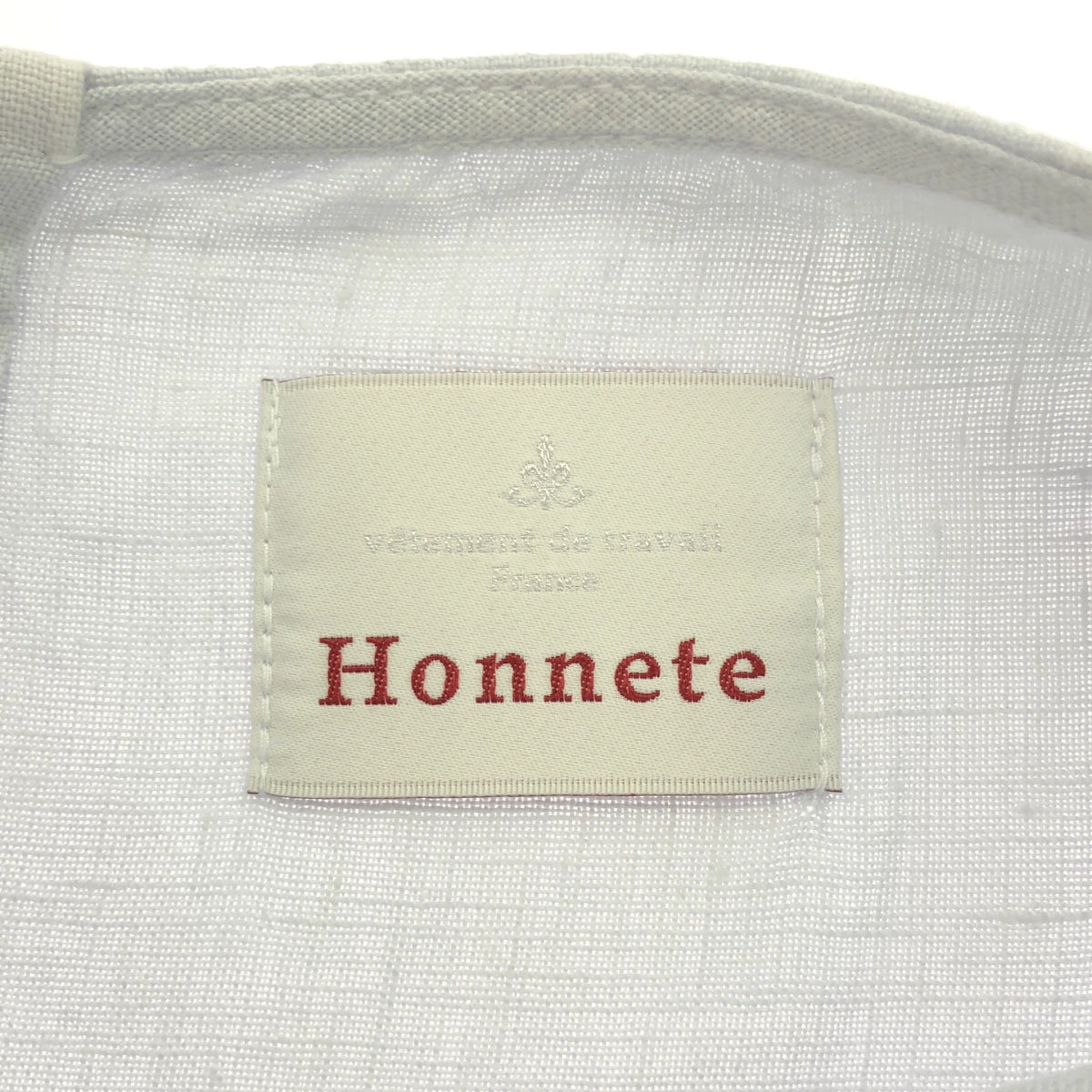 Honnete / Onetto | Sleeveless linen dress |