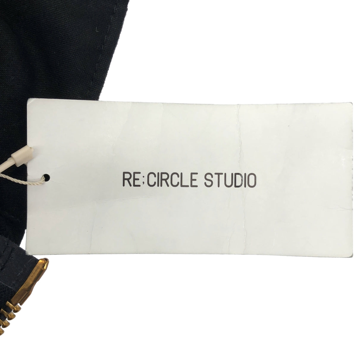 RE; CIRCLE STUDIO / 리서클 스튜디오 | 코튼 점퍼 리메이크 롱 스커트 | F | 여성