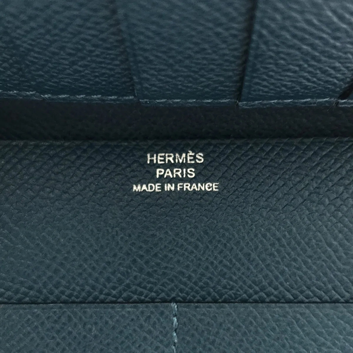 [品相良好] HERMES / 愛馬仕 | Veau Epsom 雙折長皮夾 |科爾弗特藍 |女性的