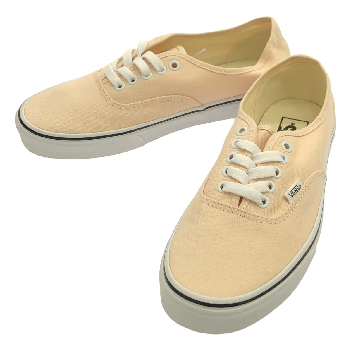 【미품】 VANS / 반즈 | Authentic / 721278 오센틱 스니커즈 | 26.5 | Theory Peach Dust | 남성