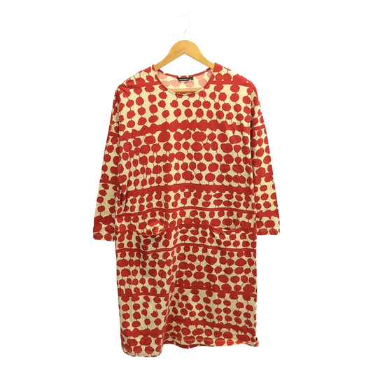 marimekko / marimekko | TIKAT long sleeve dress | XS | Red | Women's