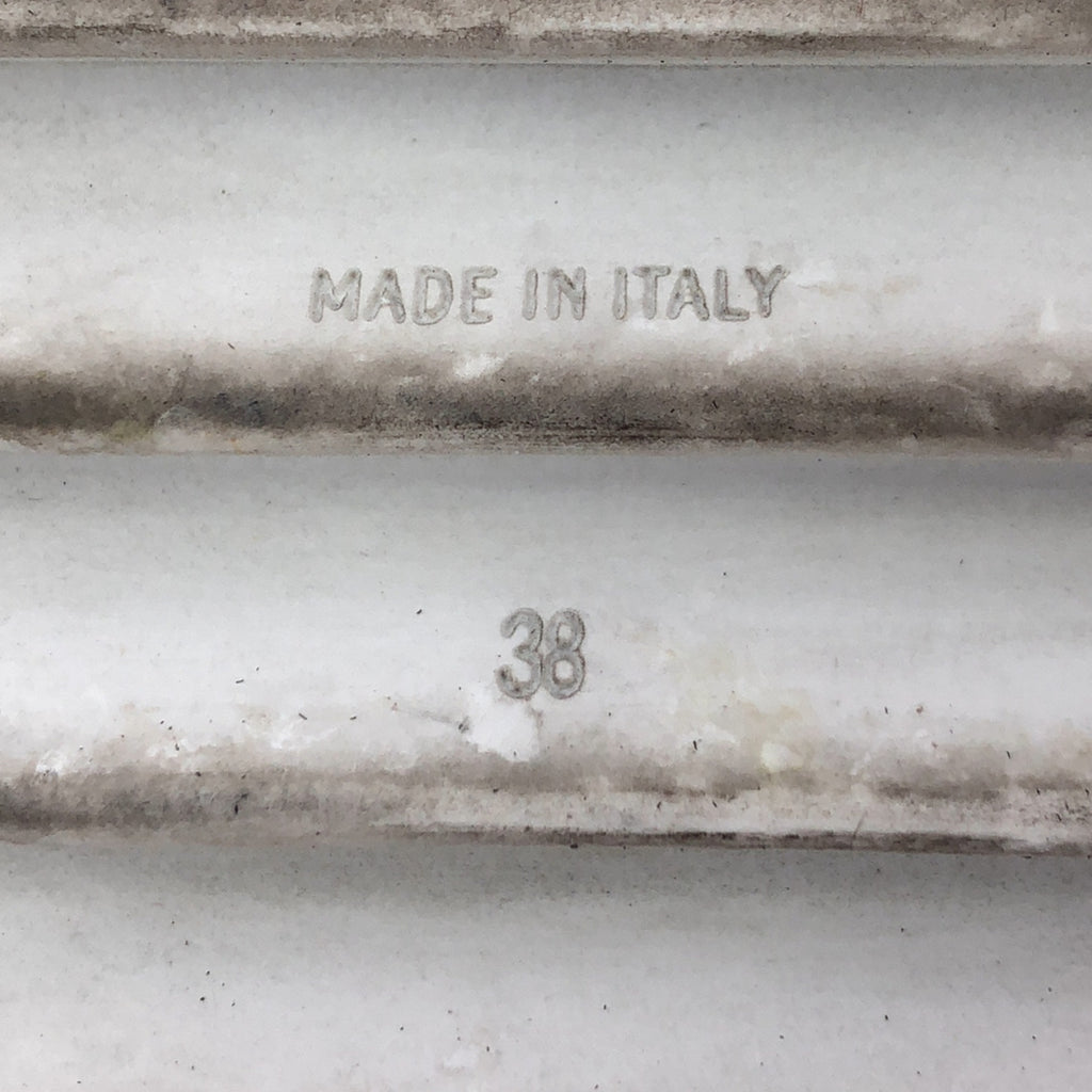 JIL SANDER / 질 썬더 | 가죽 상어 솔 플랫폼 레이스 업 신발 | 38 | 여성