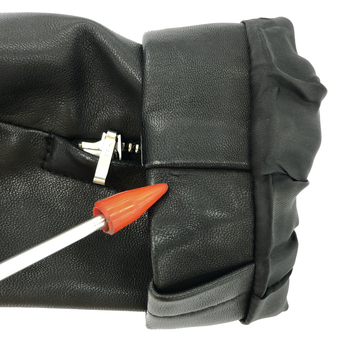 UNITED TOKYO / 유나이티드 도쿄 | 램 가죽 세미 더블 라이더스 재킷 | 1 | 블랙 | 여성