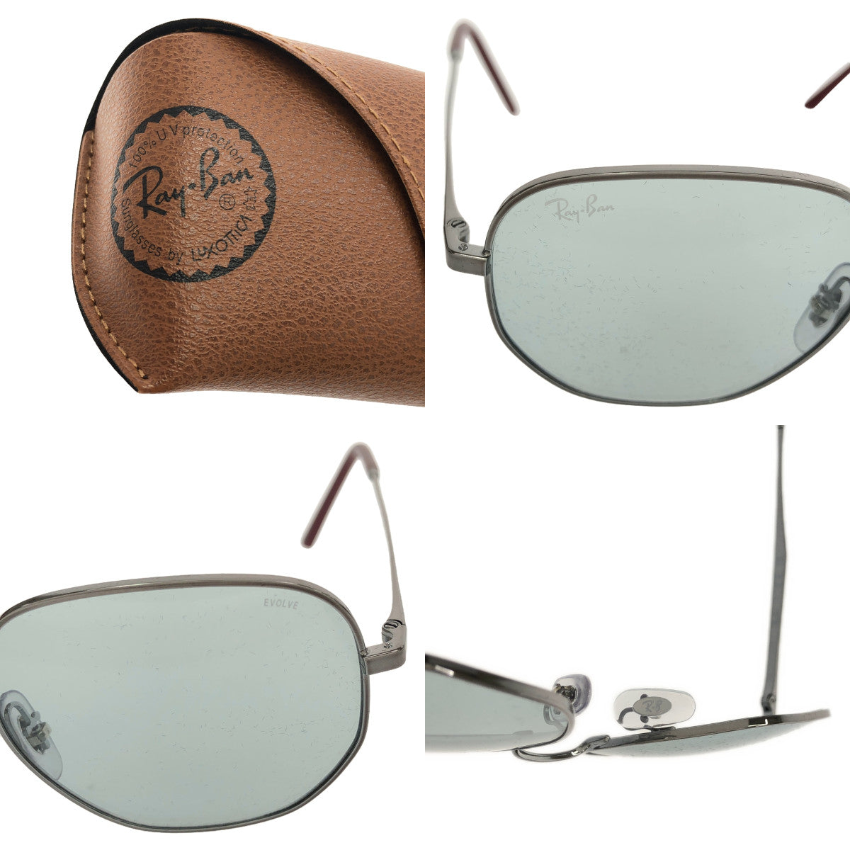 Ray-Ban / 레이반 | RB3682 / 컬러 렌즈 선글라스 안경 | 51□19 | 프레임：실버 / 렌즈：그레이계