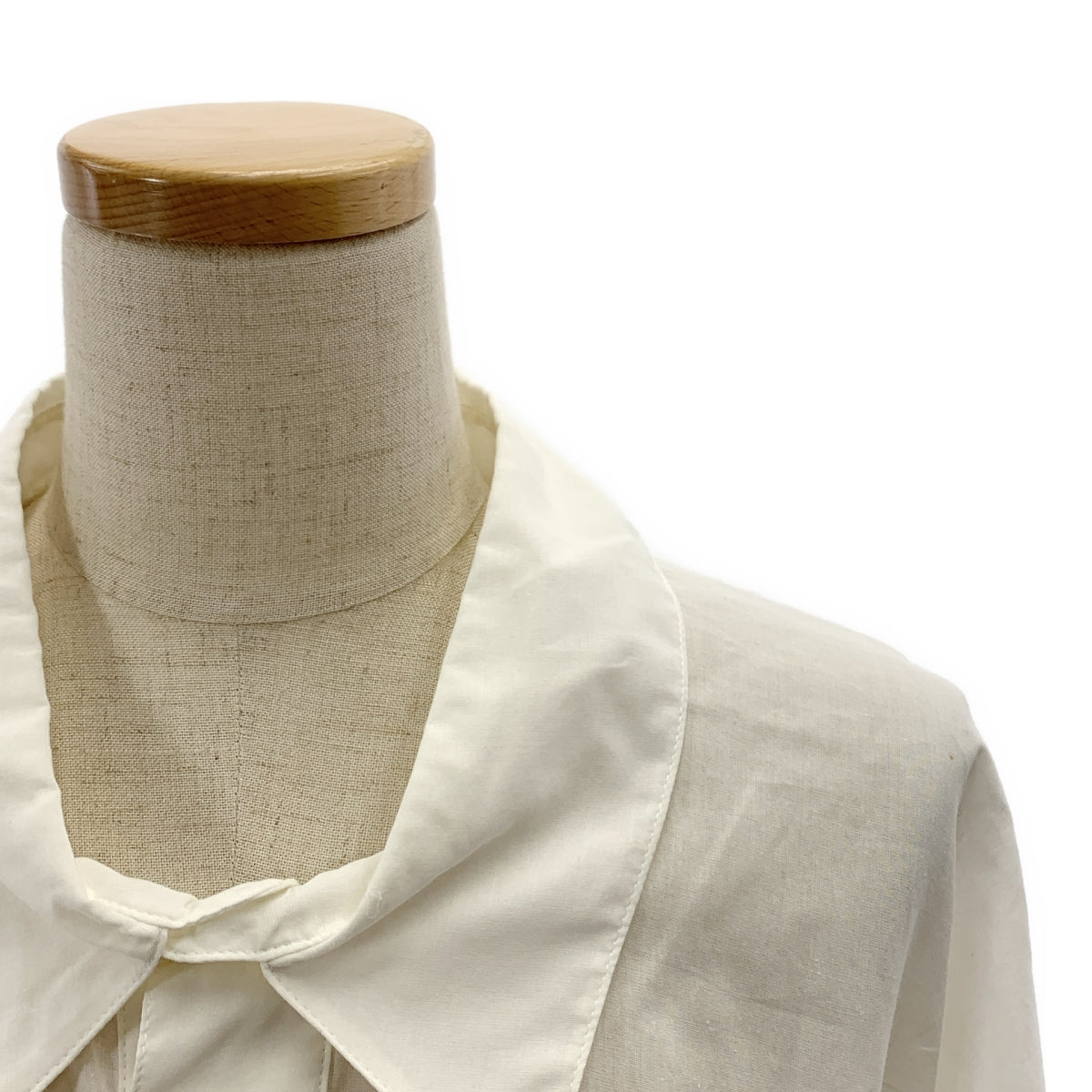 【新品】  LIMI feu / リミフゥ | コットン アシンメトリー ワンピース | S | ホワイト | レディース
