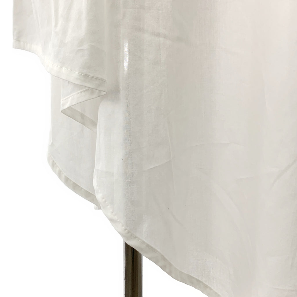 [新品] LIMI feu | 棉質不對稱洋裝 | S碼 | 白色 | 女款