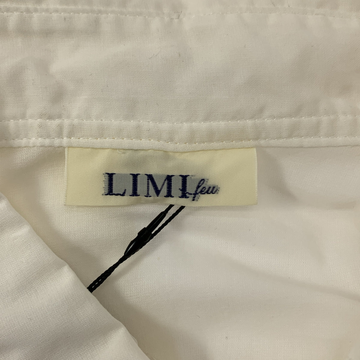 [新品] LIMI feu | 棉質不對稱洋裝 | S碼 | 白色 | 女款