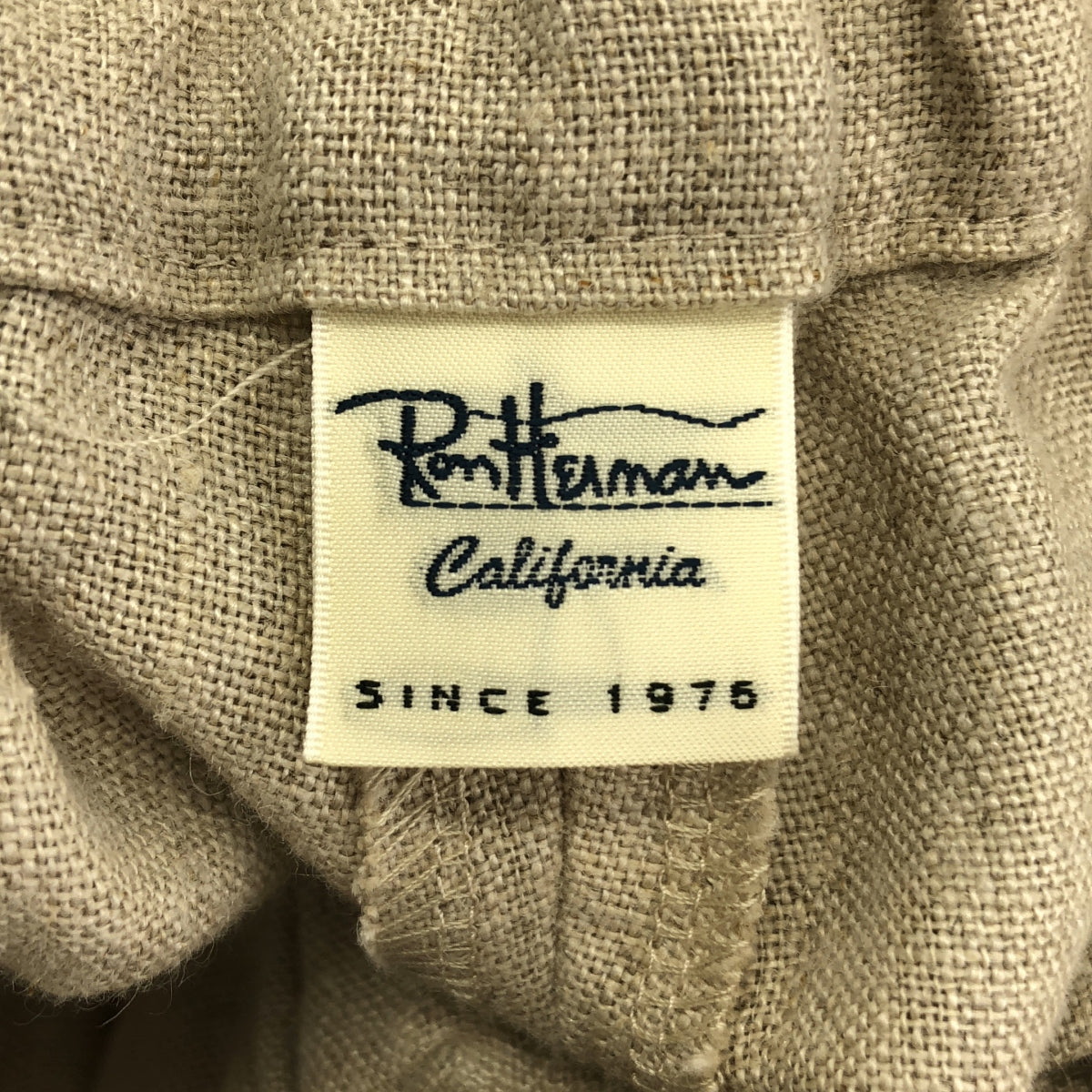 Ron Herman / 론허만 | 린넨 민소매 점프수트 | S | 베이지 | 여성