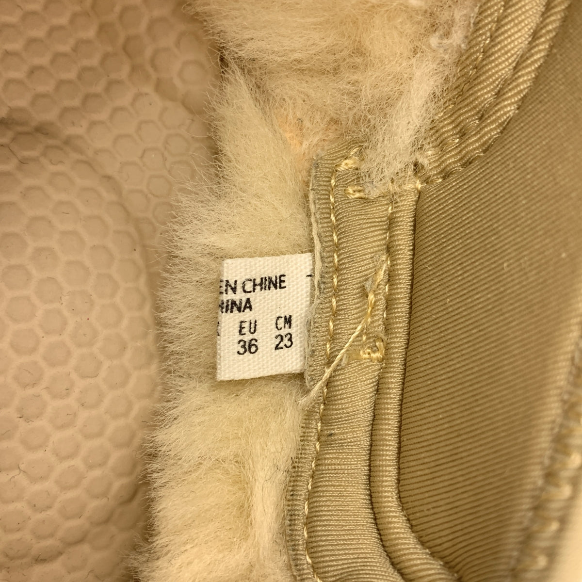 Suicoke | 2020 秋冬系列 | Deuxieme Classe Vibram 軟底羊毛皮鞋 | 23 號 | 女款