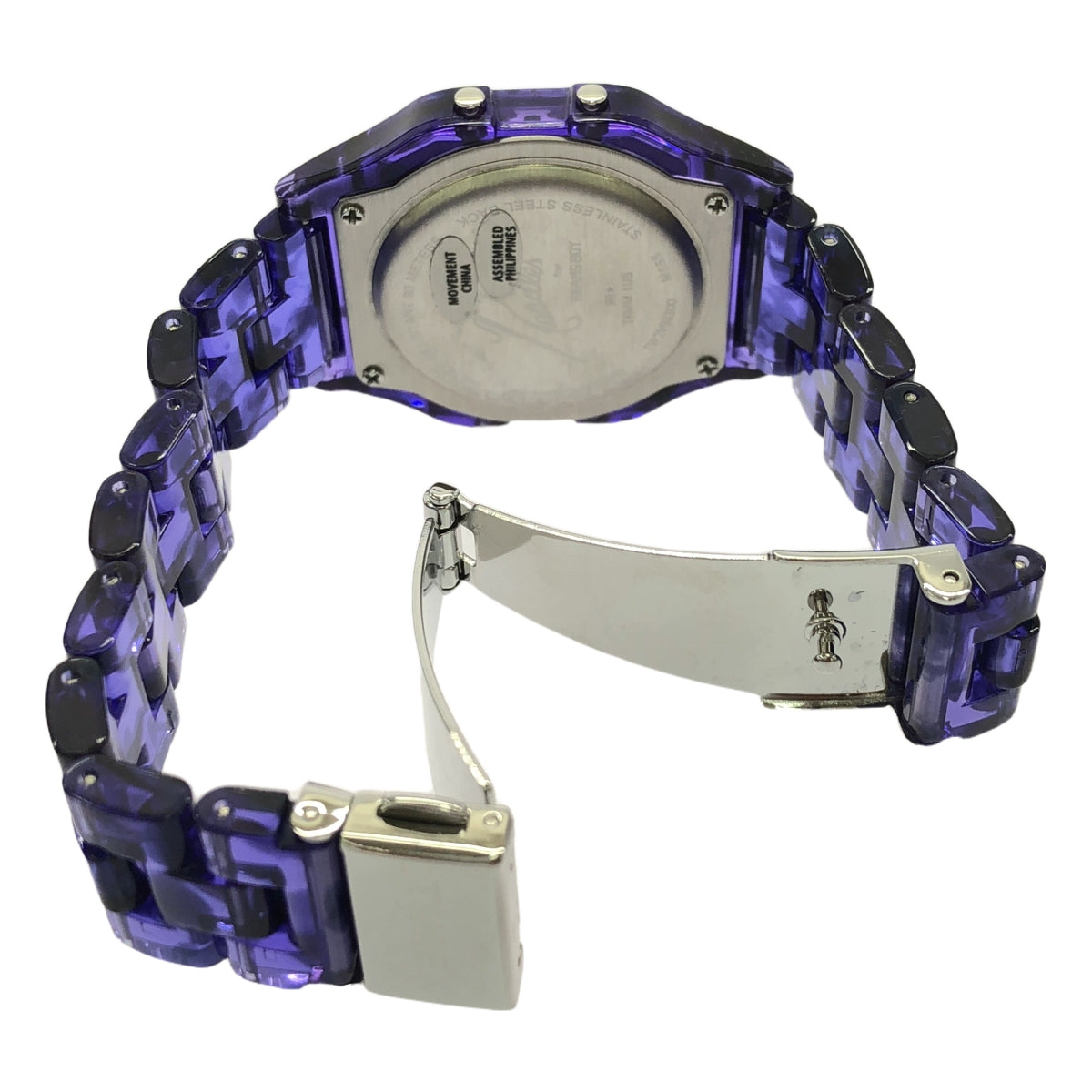 Needles / ニードルス | × TIMEX × BEAMS BOY 別注 Classic Digital Purple / 25周年記念 デジタル  腕時計 |