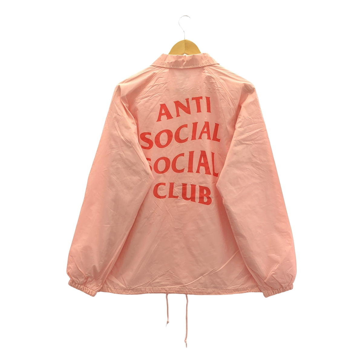ANTI SOCIAL SOCIAL CLUB / アンチソーシャルソーシャルクラブ | ナイロン コーチ ジャケット | M | ピンク | メンズ