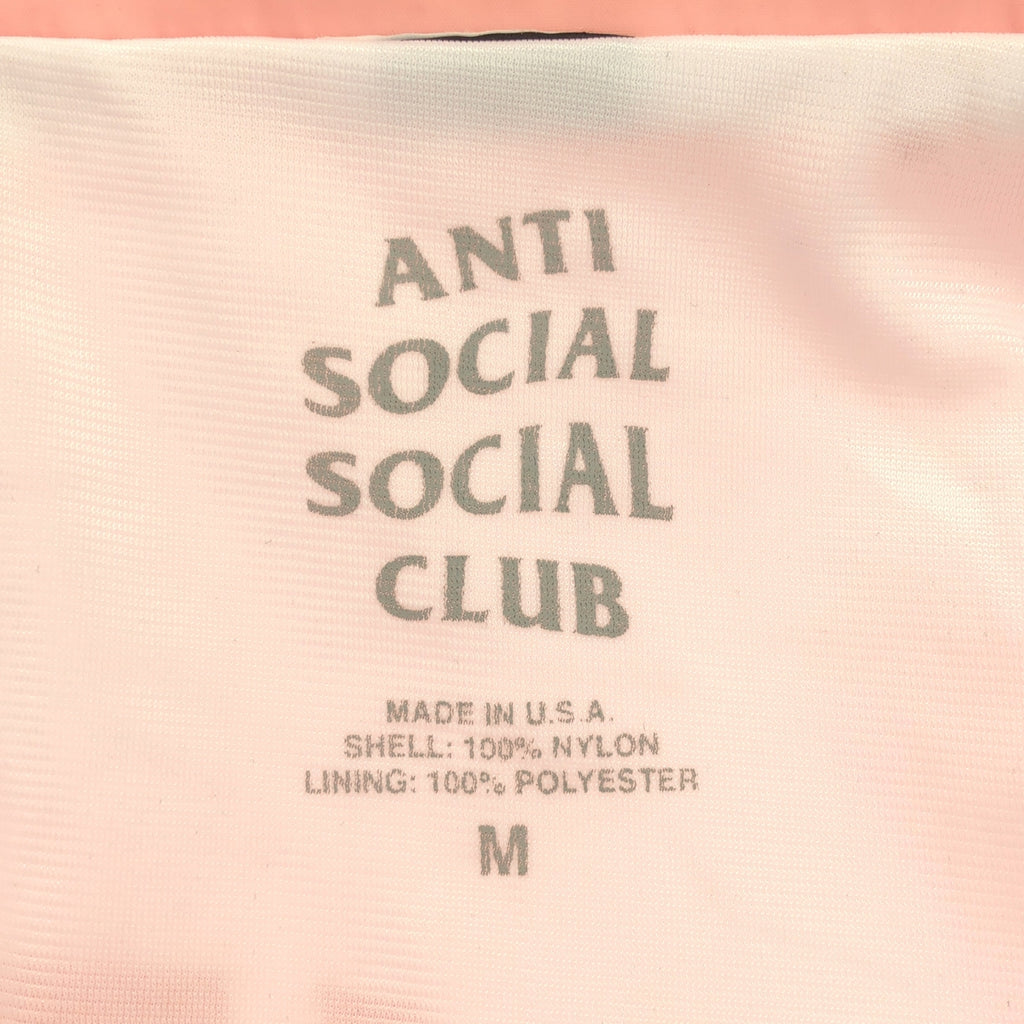 ANTI SOCIAL SOCIAL CLUB / アンチソーシャルソーシャルクラブ | ナイロン コーチ ジャケット | M | ピンク | メンズ
