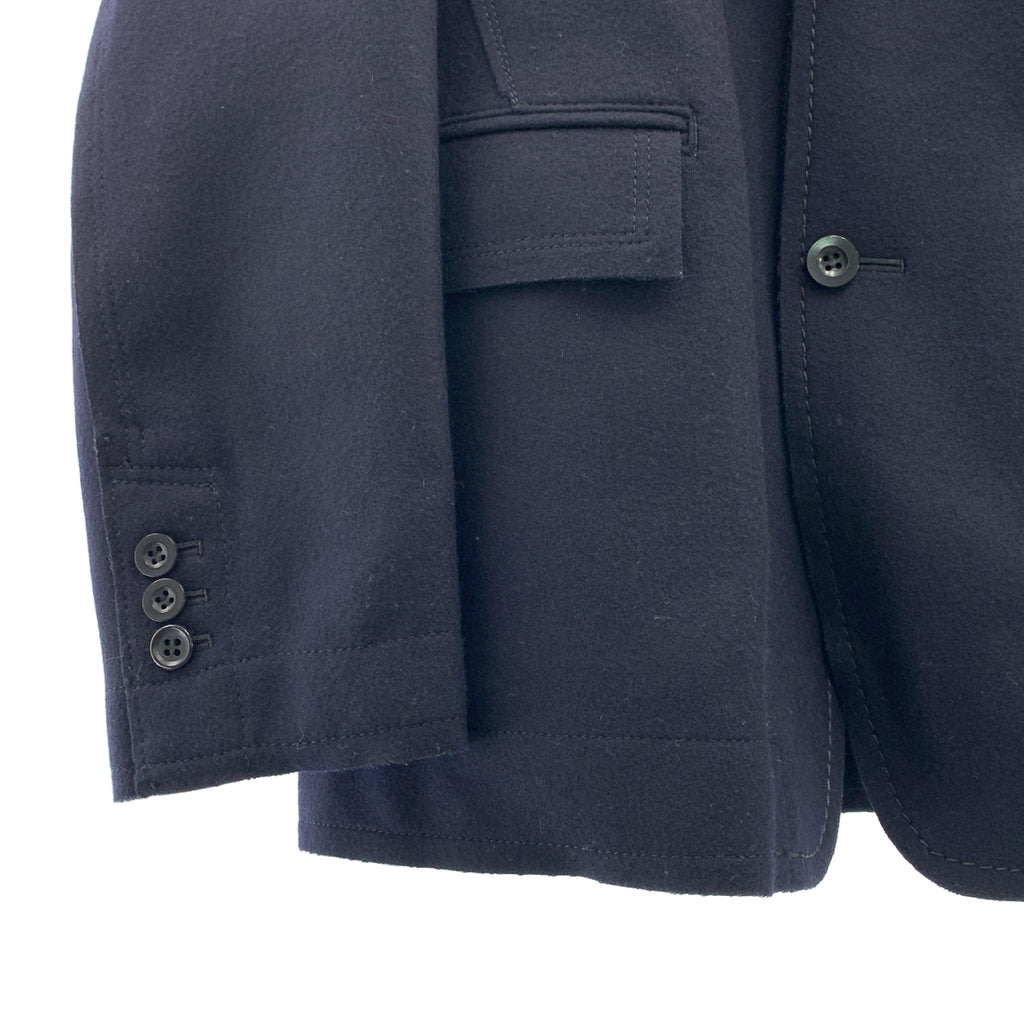 sacai / サカイ | ウール 装飾カラー シングルブレスト ジャケット / 総裏地 | 2 | メンズ