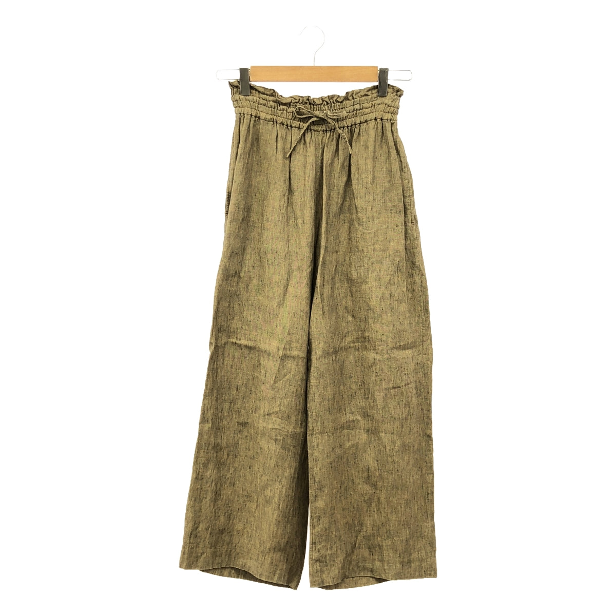 POSTELEGANT | Linen wide easy pants | 38 | Women's