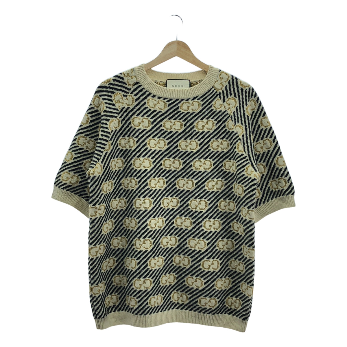 GUCCI | GG print raglan sleeve knit | XS | Women's