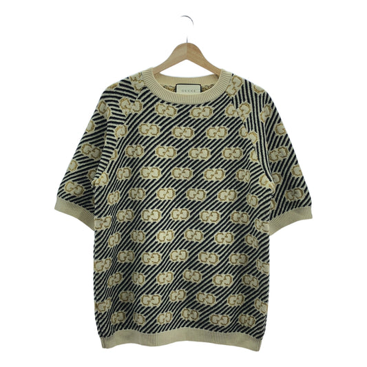 GUCCI | GG print raglan sleeve knit | XS | Women's