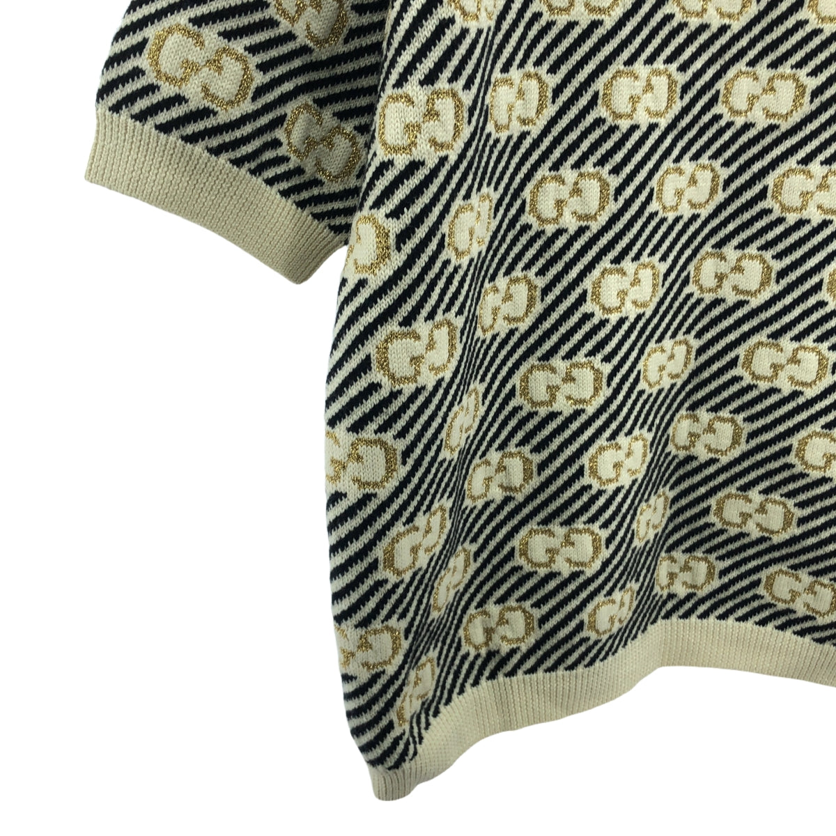 GUCCI | GG print raglan sleeve knit | XS | Women's