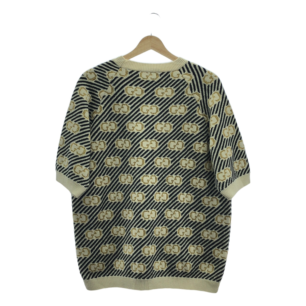 GUCCI | GG print raglan sleeve knit | XS | Women's
