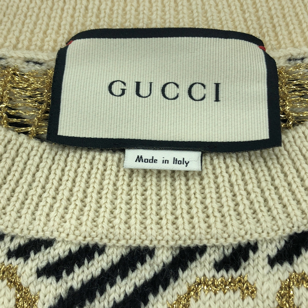 GUCCI | GG print raglan sleeve knit | XS | Women's