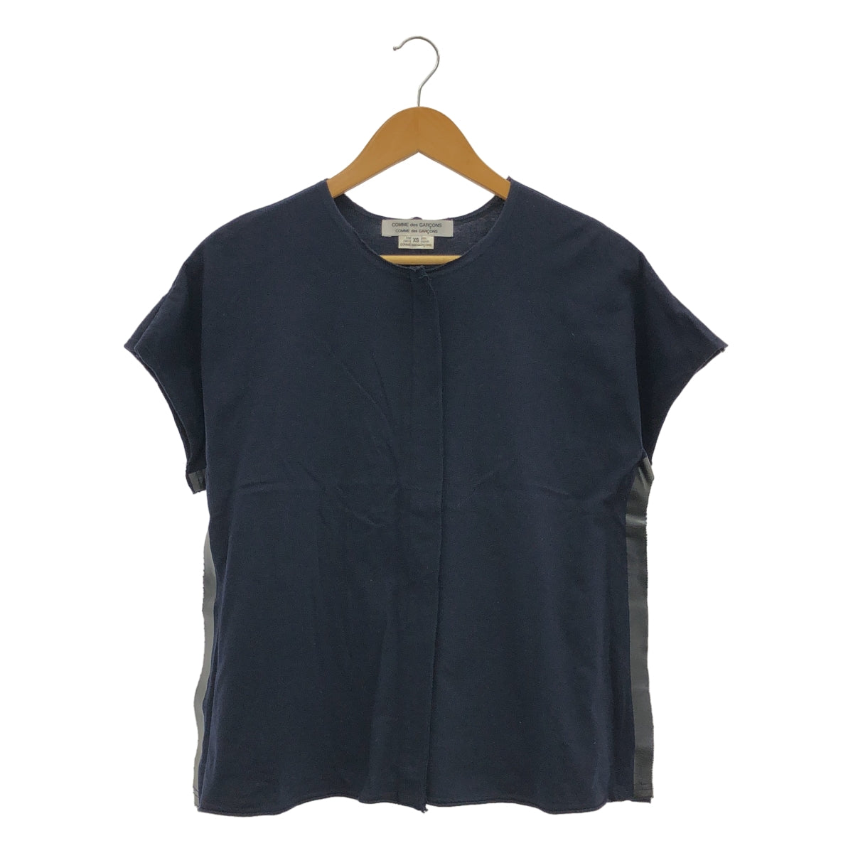 COMME des GARCONS | 巴黎時裝週2015春夏 |棉質重組膠帶 T 卹 | XS |