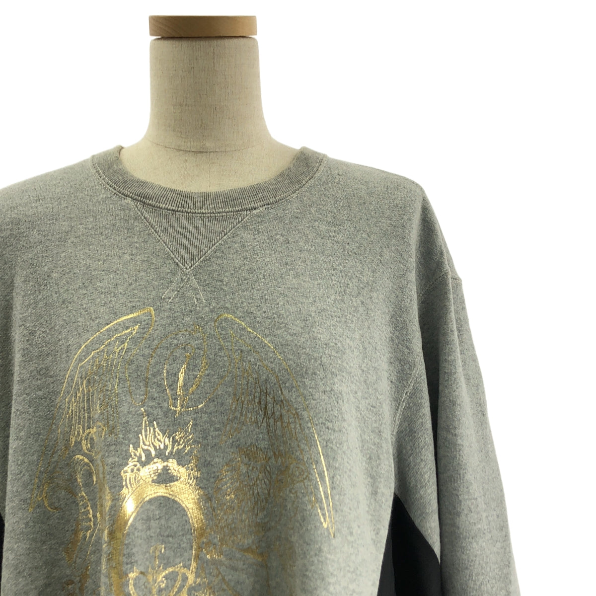 JUNYA WATANABE COMME des GARCONS / ジュンヤワタナベ | 2021AW | プリーツ切替 オーバーサイズ スウェット ワンピース | S | レディース