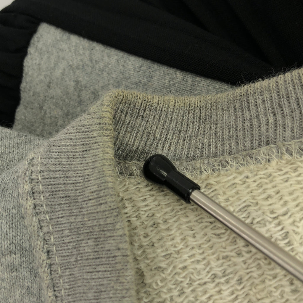 JUNYA WATANABE COMME des GARCONS / 준야와타나베 | 2021AW | 주름 전환 오버사이즈 스웨트 원피스 | S |