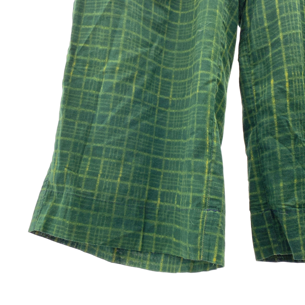 DA'S | 印度布料寬褲 | 格紋寬鬆休閒褲 | 3碼 | 男士