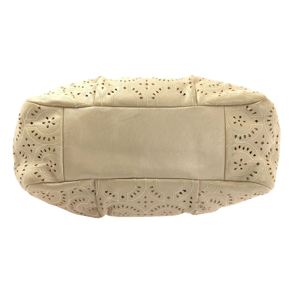 COACH Madison Maggie 鏤空單肩包 | 米色 | 女士