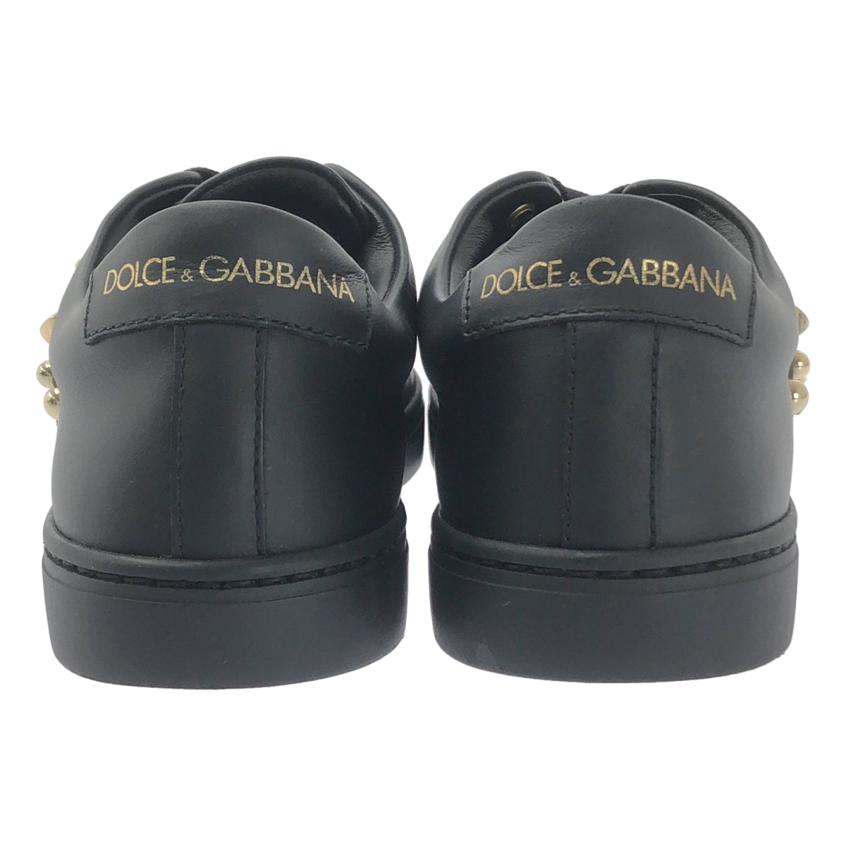 DOLCE &amp; GABBANA / 돌체 &amp; 가바나 돌가바 | 가죽 스터드 스니커즈 | 37 | 여성