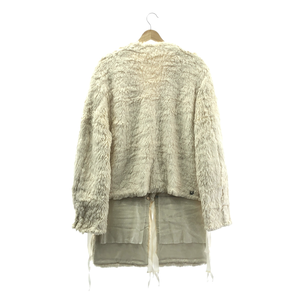 【新品】  Midorikawa / ミドリカワ | 2021AW | ORGANIC BOA BLOUSON オーガニックボアブルゾン | FREE | IVORY / アイボリー | メンズ