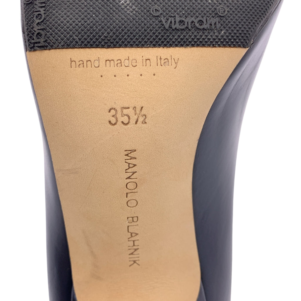 MANOLO BLAHNIK | 皮革尖頭高跟鞋 | 尺寸 35 1/2 | 女款