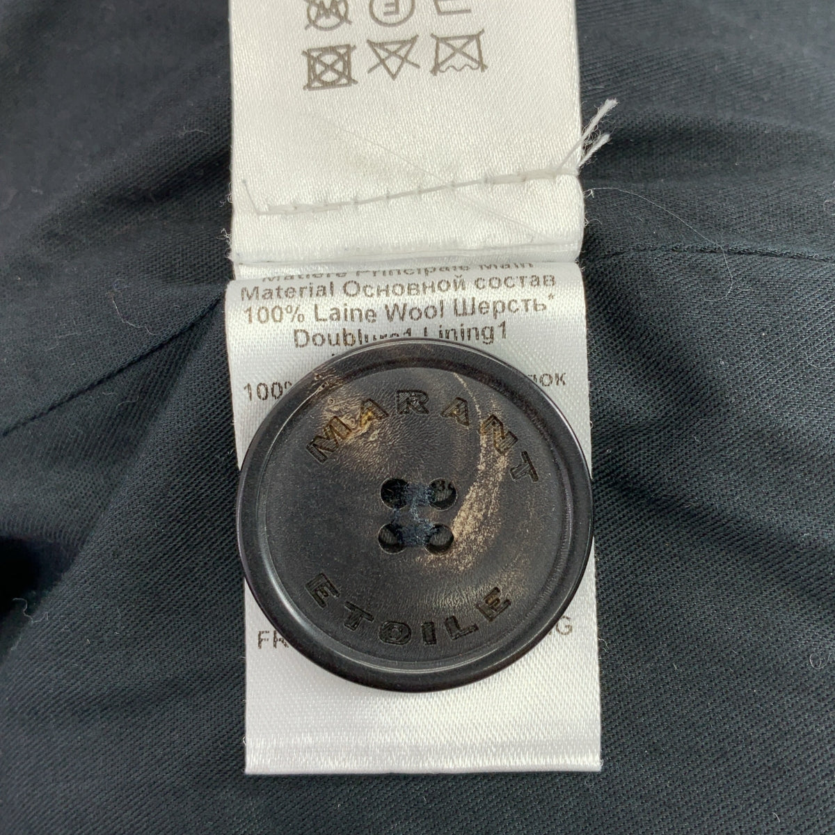 ISABEL MARANT ETOILE / 이사벨 마란에트월 | LIMIZA COAT 울 체크 체스터 코트 | S |