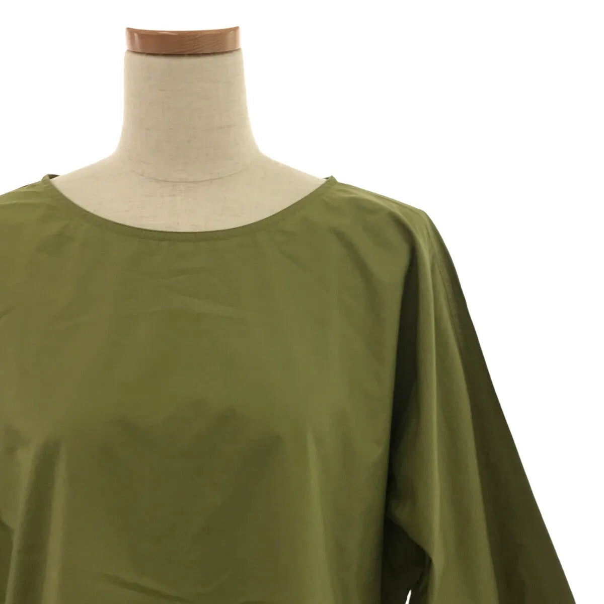 SOFIE D'HOORE / ソフィードール | コットン 切替 フレアワンピース | 36 | カーキ | レディース