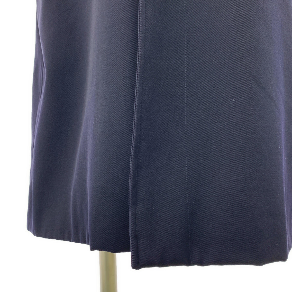 Burberrys / 버버리즈 | 1990s | 빈티지 플라이 프론트 스텐 컬러 오버 코트 / 무늬 총 안감 | 44 | 남성