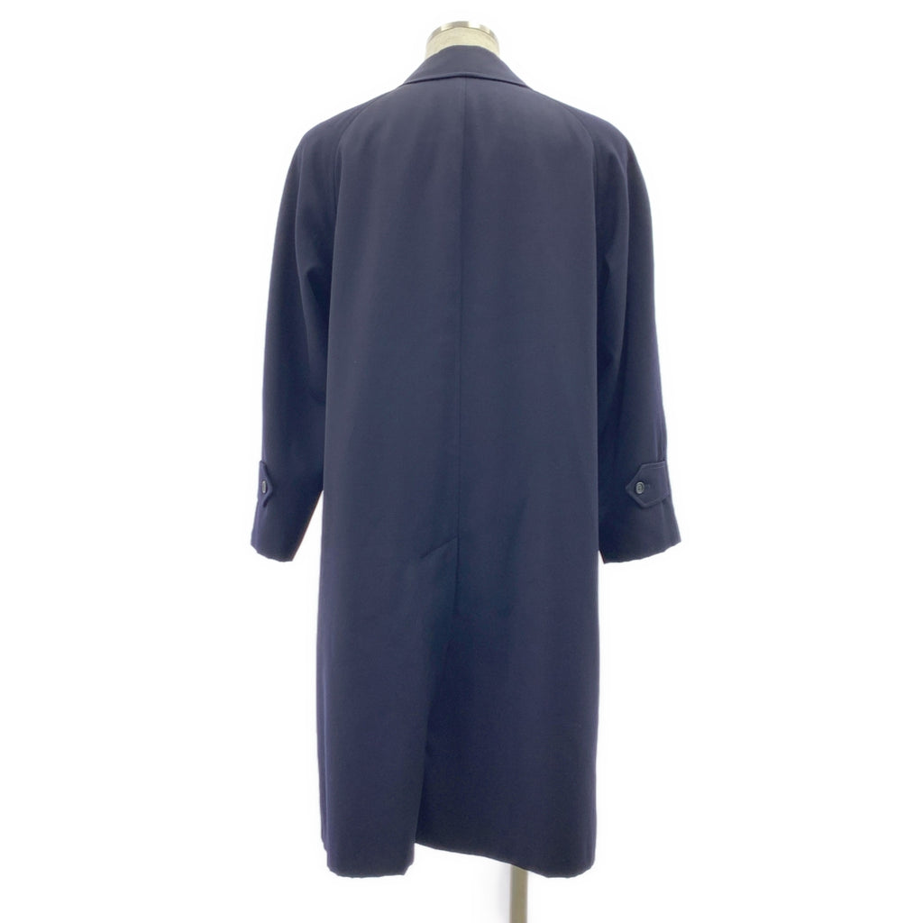 Burberrys / 버버리즈 | 1990s | 빈티지 플라이 프론트 스텐 컬러 오버 코트 / 무늬 총 안감 | 44 | 남성