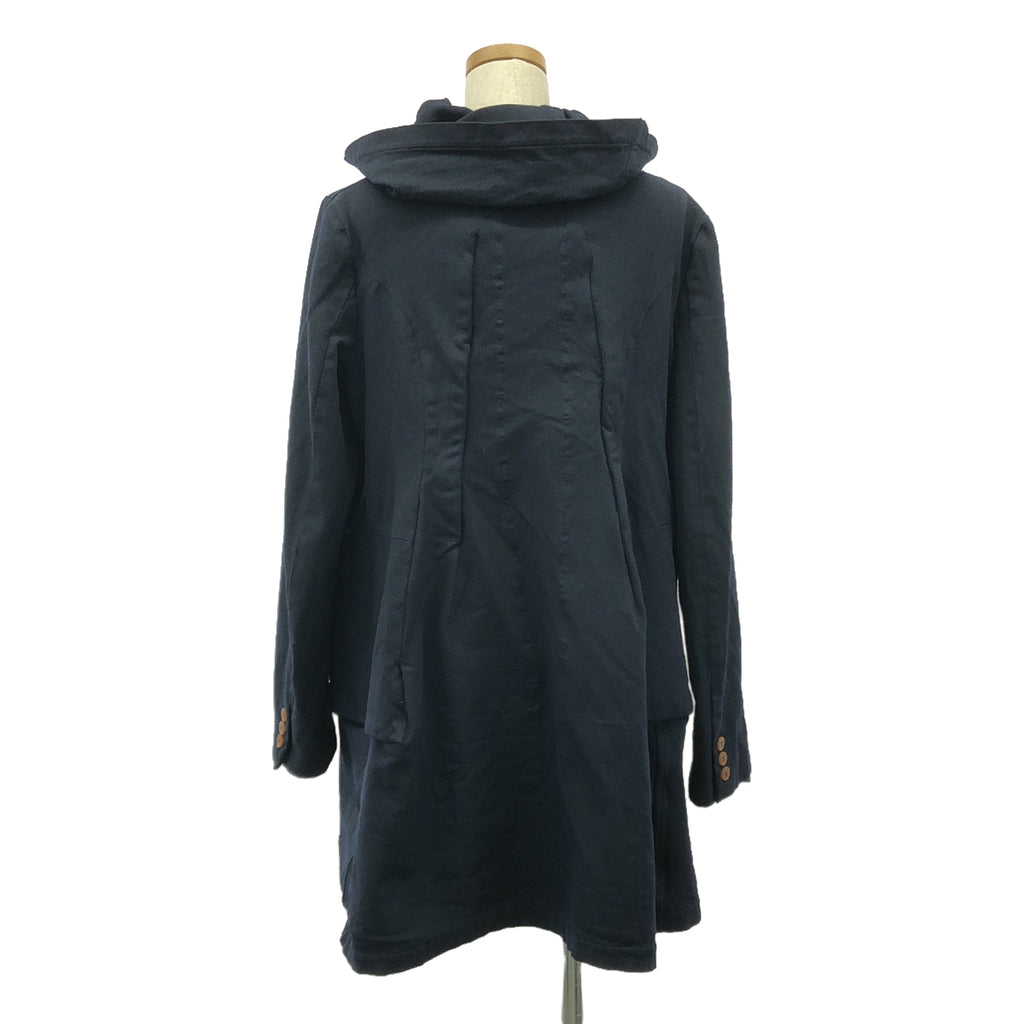 COMME des GARCONS COMME des GARCONS / Comme des | 2012秋冬 |聚酯縮水外套連帽衫/內襯| S |海軍 |女性的