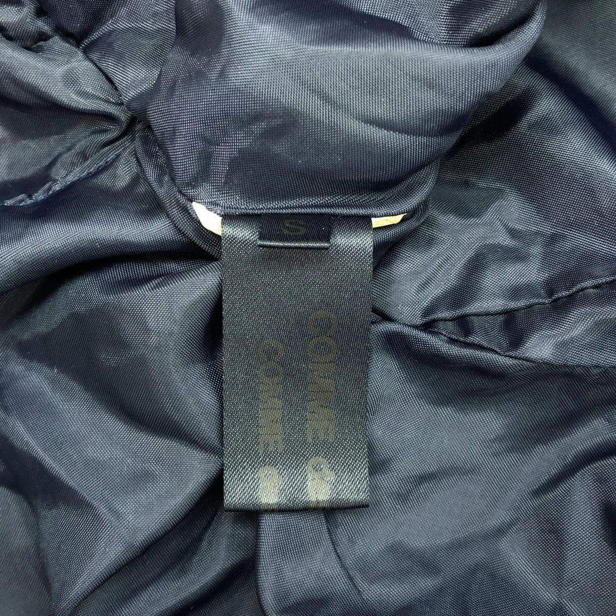 COMME des GARCONS COMME des GARCONS / Comme des | 2012秋冬 |聚酯縮水外套連帽衫/內襯| S |海軍 |女性的