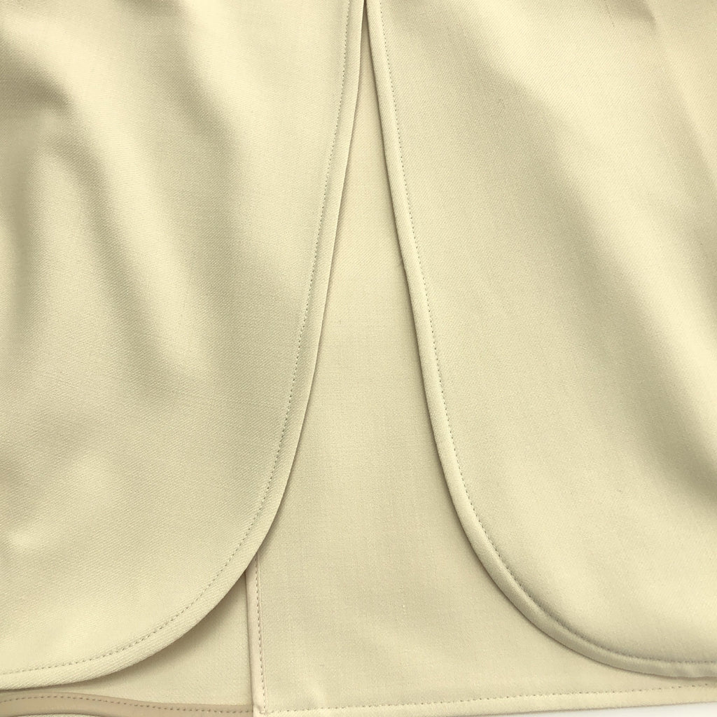 BEIGE， / ベイジ | 異素材 切替 ベルテッド スリット スリーブレス コート | 2 | レディース