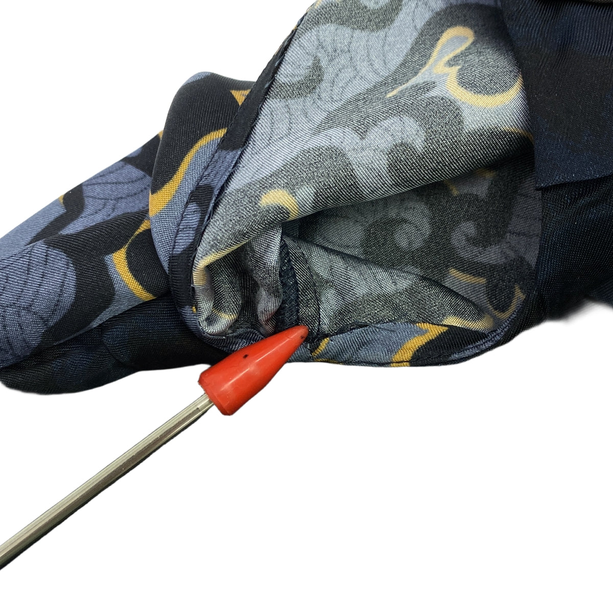 DRIES VAN NOTEN | 2015秋冬 | 層疊無袖長裙 | 36 | 藍色/橘子/黑 | 女款