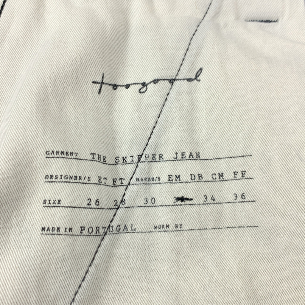 TOOGOOD | THE SKIPPER JEAN Skipper 牛仔褲 | 尺寸 32 | 男款