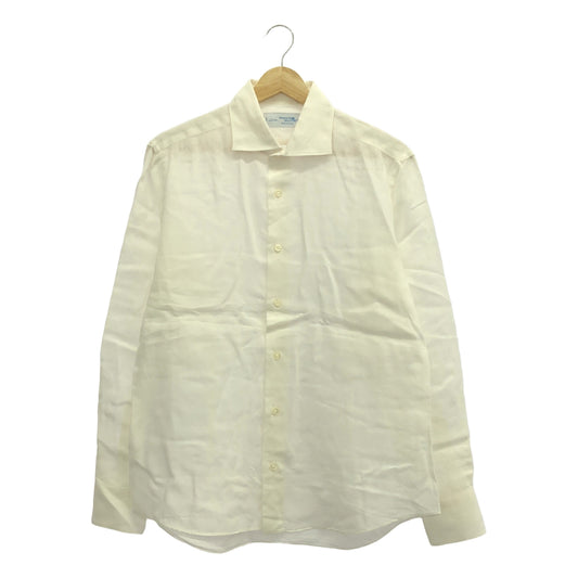 Maker's Shirt / Maker's Shirt Kamakura | Linen wide collar shirt | 15 1/2 | Men's