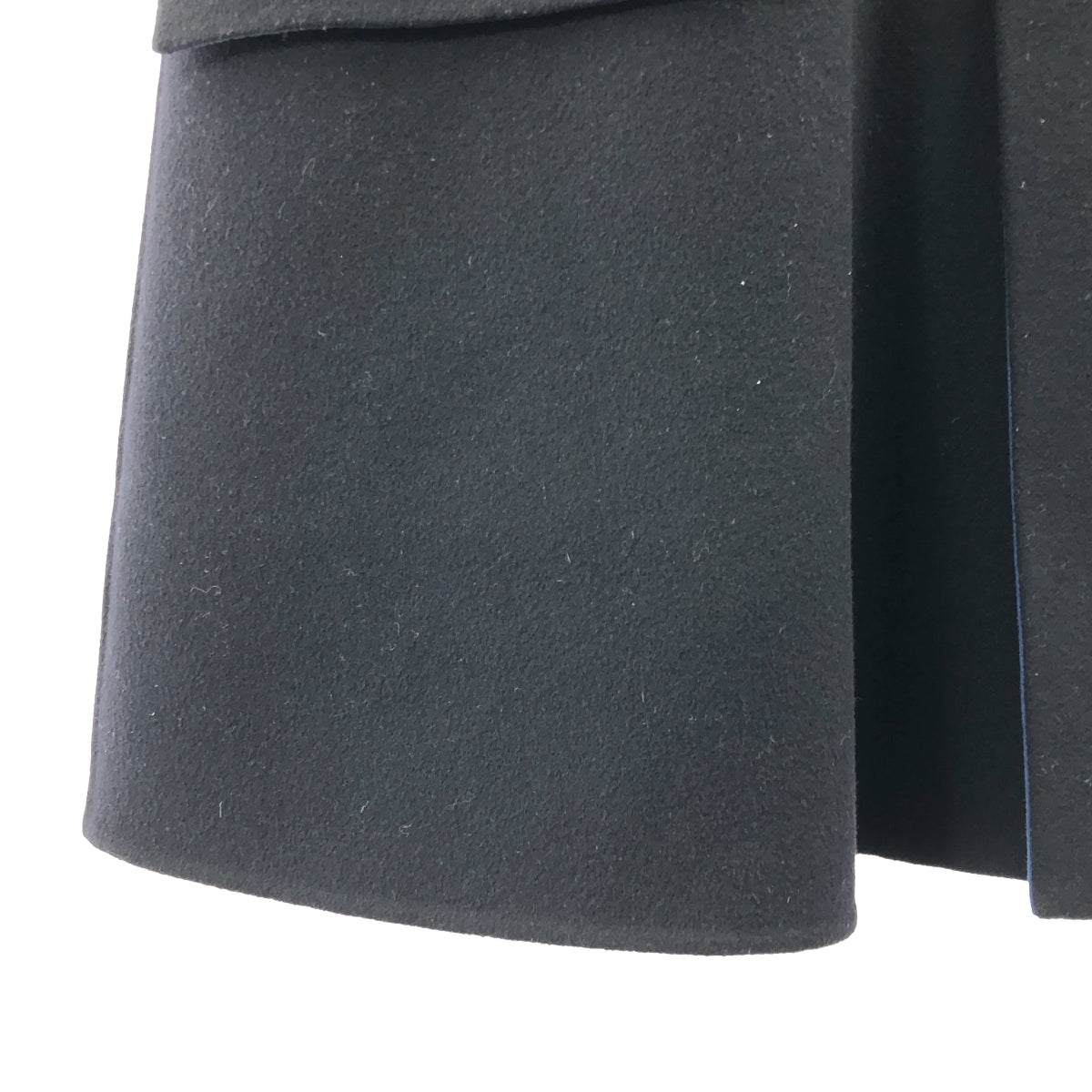 【美品】Drawerドゥロワー テントラインノーカラー　コート　カシミヤ Drawer / ドゥロワー | ウール カシミヤ テントライン ノーカラー