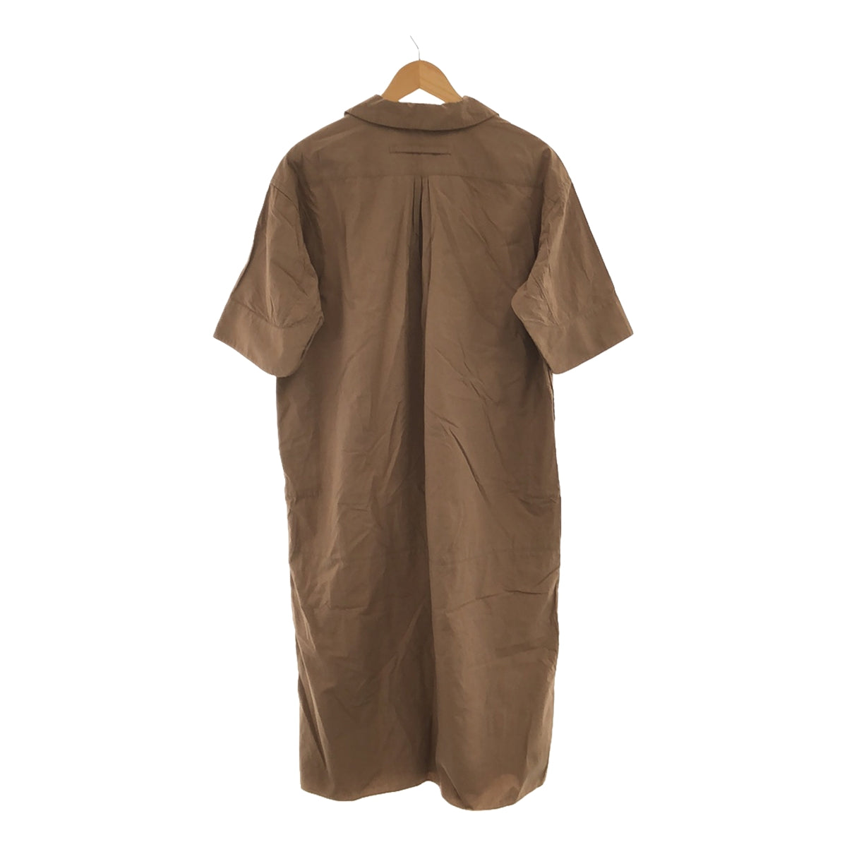 TICCA | Cotton pullover shirt collar dress | F | Light brown | Women's