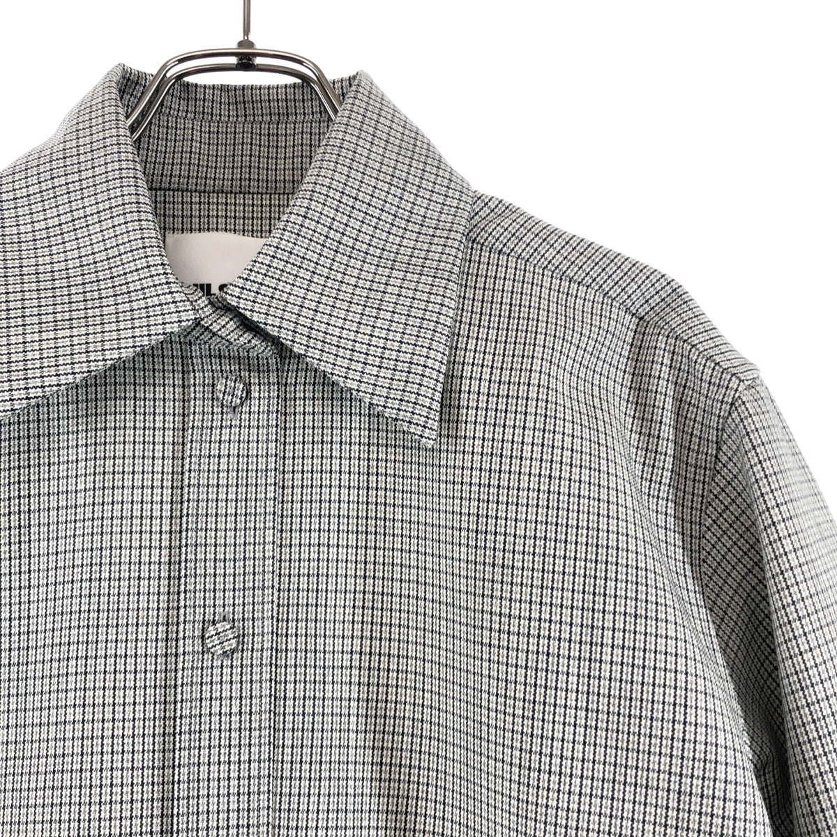 JIL SANDER / ジルサンダー | 2024AW | WOOL CHECK TAILORING / | 32 | レディース