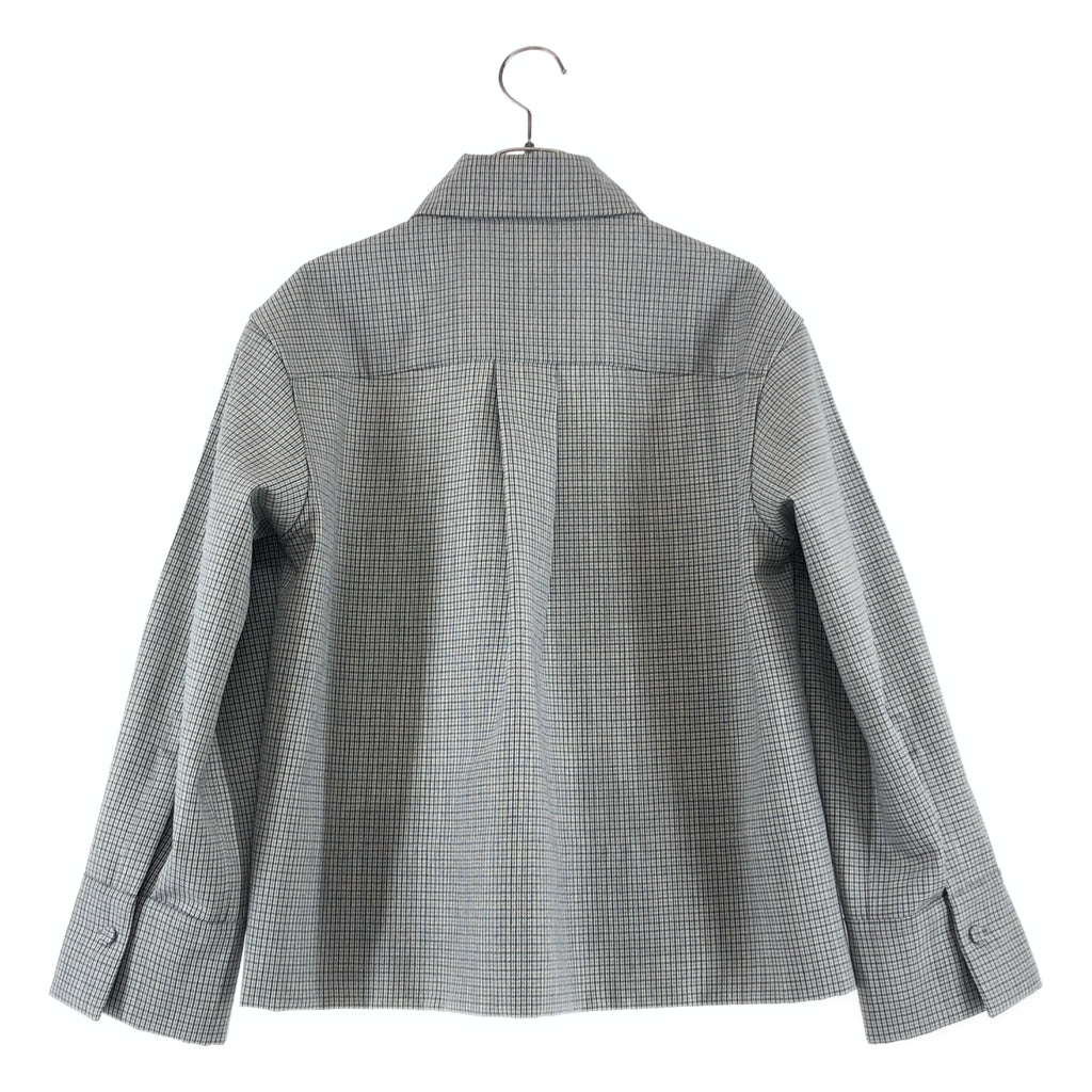 JIL SANDER / ジルサンダー | 2024AW | WOOL CHECK TAILORING / | 32 | レディース