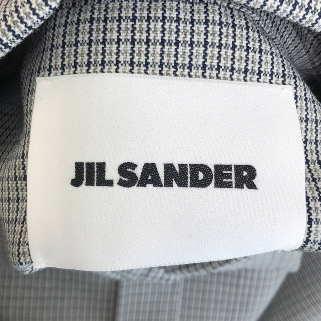 JIL SANDER / ジルサンダー | 2024AW | WOOL CHECK TAILORING / | 32 | レディース